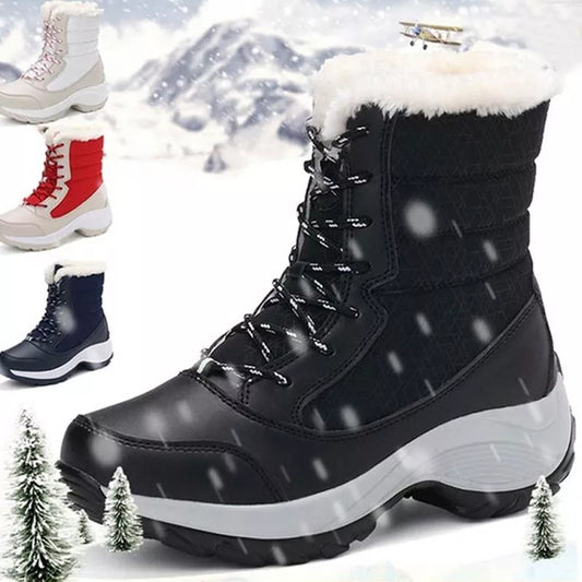 Women Waterproof Snow Boots