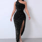 Women One Shoulder Bodycon Dresses