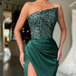 Elegant Sequin Bodycon Long Evening Dress