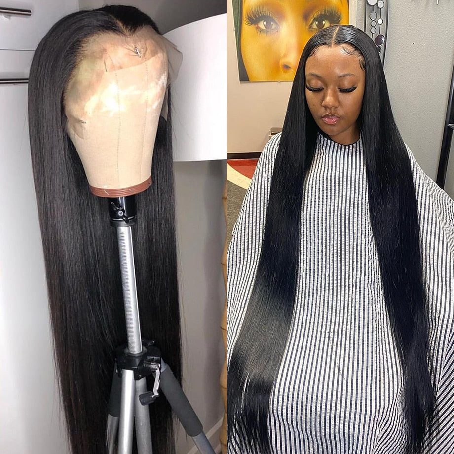 250 Density Straight Lace Front Wig