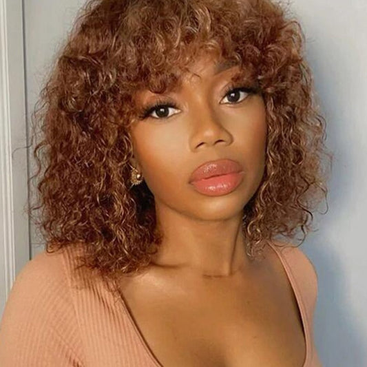 Kinky Curly Bob Human Hair