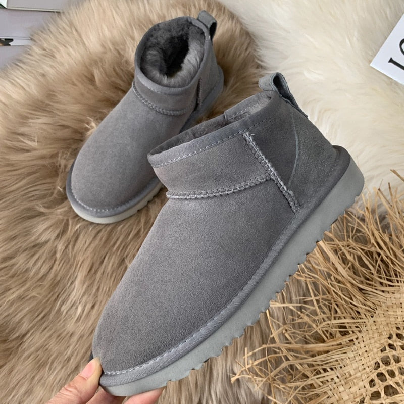 Mini Winter Sheepskin Boots