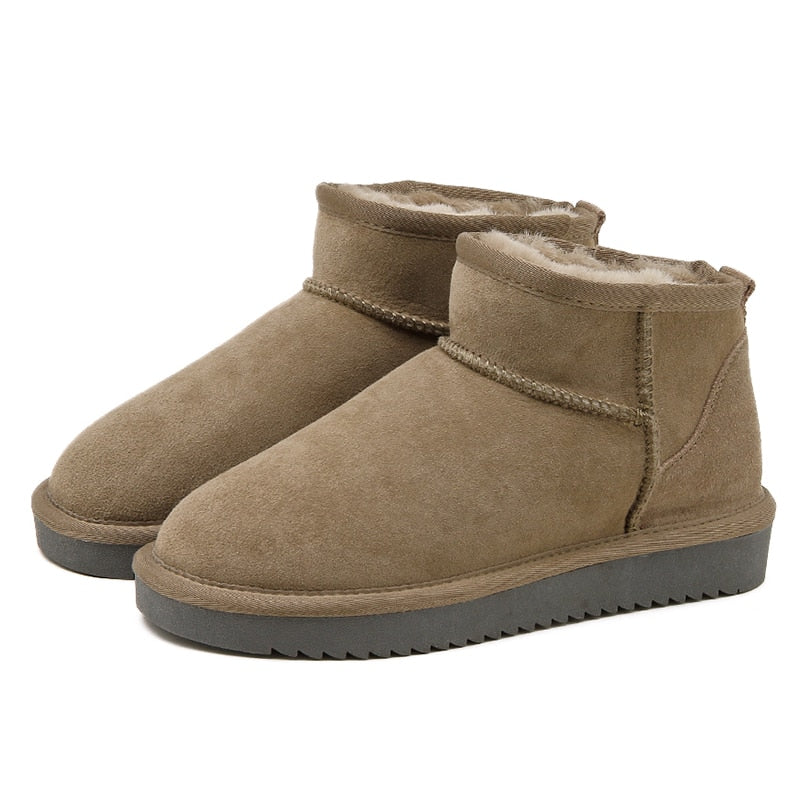 Mini Winter Sheepskin Boots