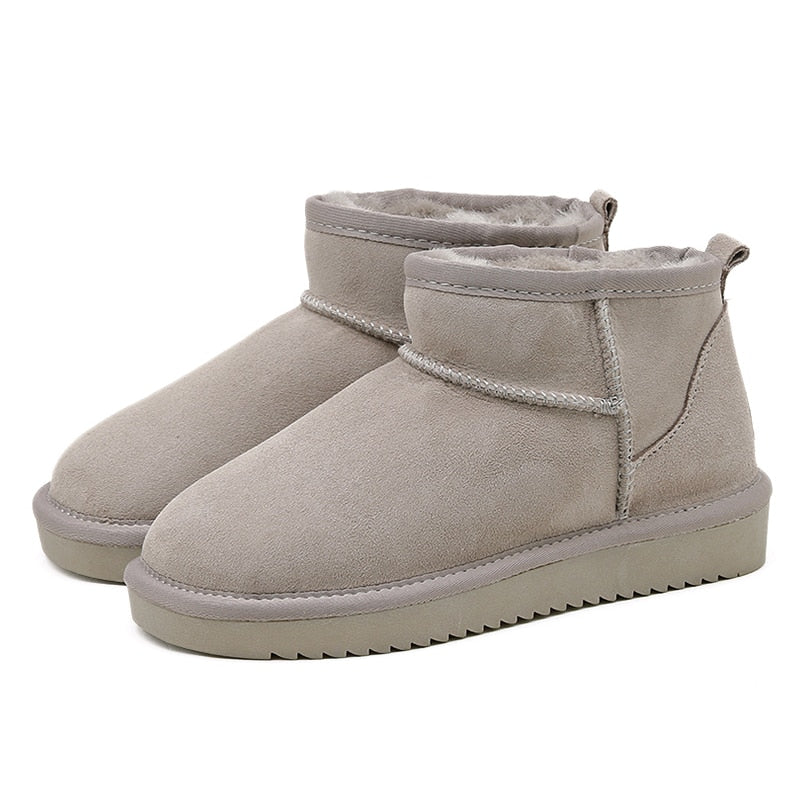 Mini Winter Sheepskin Boots