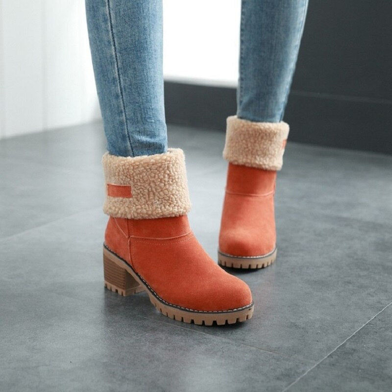 Women Winter Snow Warm Boots