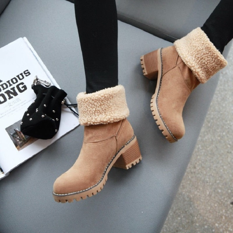 Women Winter Snow Warm Boots