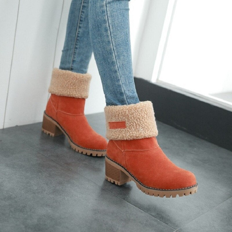 Women Winter Snow Warm Boots
