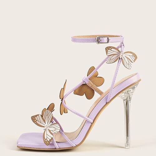 Square Toe High Heels