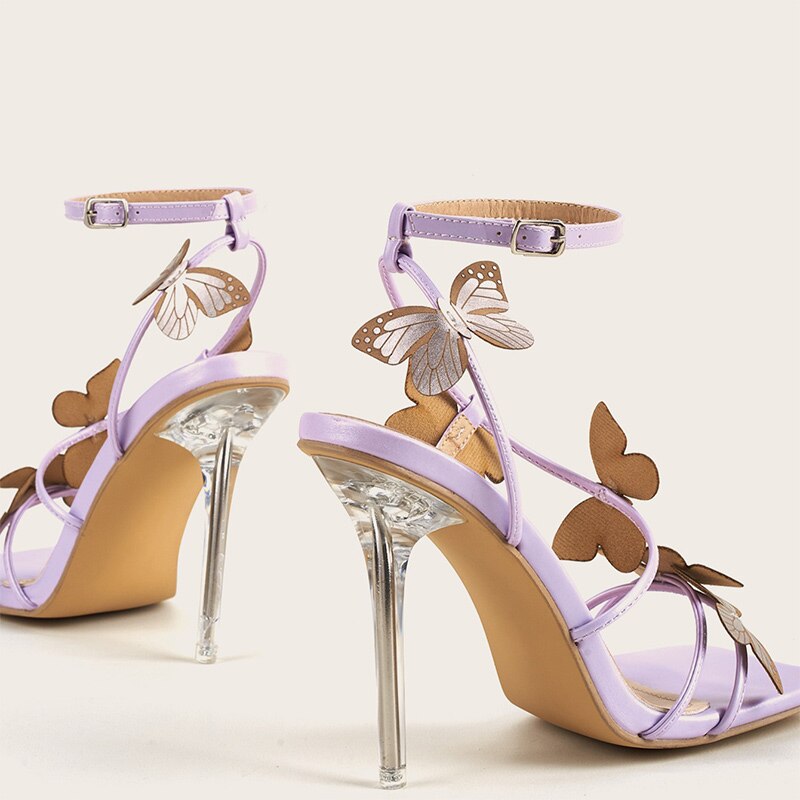Square Toe High Heels