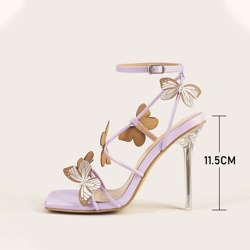 Square Toe High Heels